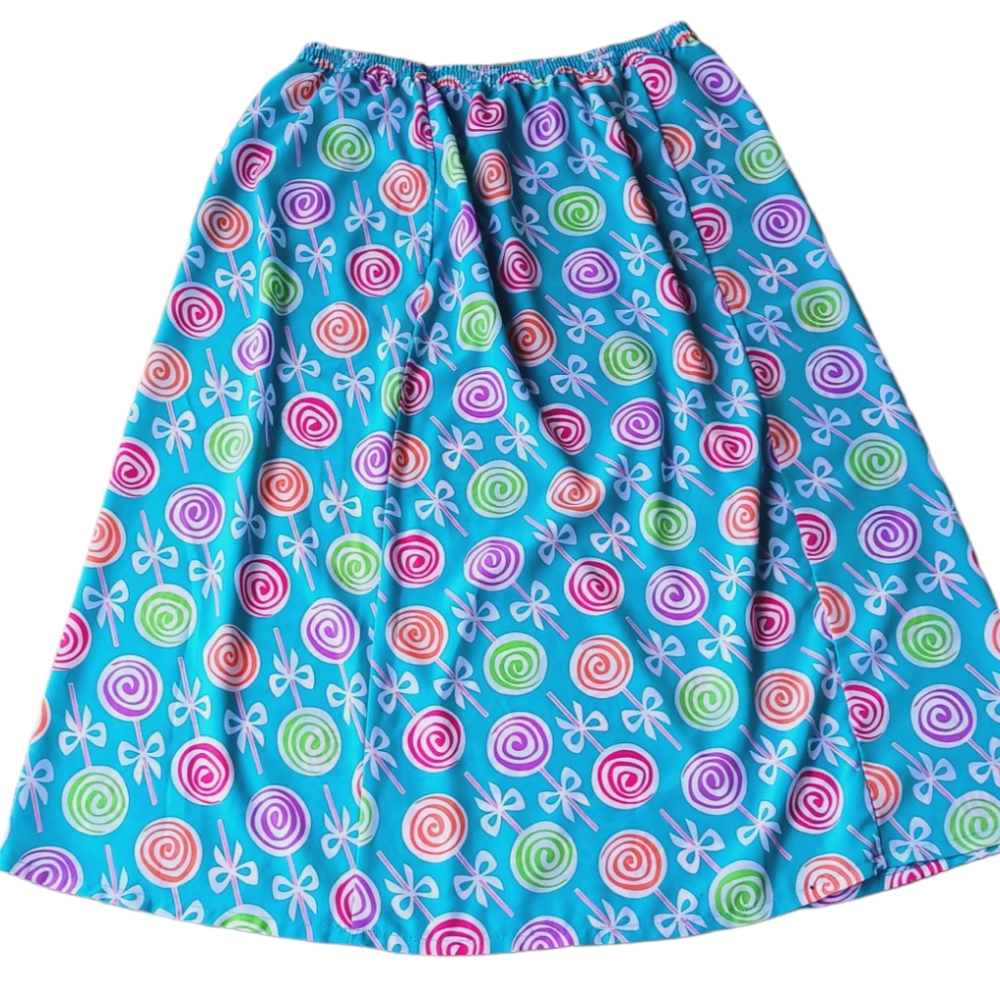 Vintage Bob Mackie lollipop midi skirt